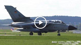 Panavia PA-200 Tornado IDS - German Air Force 45+66 & 45+19 - takeoff at Neuburg Air Base