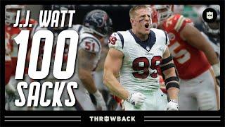 ALL 100 of J.J. Watt's Career Sacks So Far!