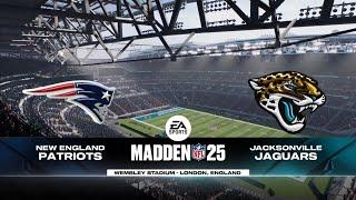 Patriots vs Jaguars Week 7 Simulation (Madden 25 PS5)