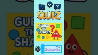 Can You Guess These Shapes?  | Fun Kids Quiz | Learning Shapes for Toddlers & Preschoolers!