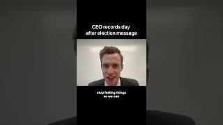 CEO's day-after-election company address