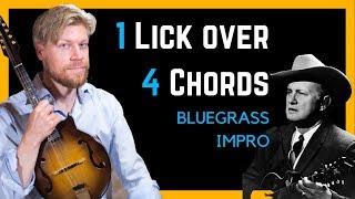 Bluegrass Licks Mandolin Lesson - Expand your vocabulary for improvisation
