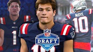 Drake Maye, New England Patriots Highlights | QB 2024 NFL Draft Round 1, Pick 3 [UNC]