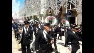 Processione solenne di Castellana grotte con tre bande , BRACIGLIANO , NOICATTARO e Castellana grott