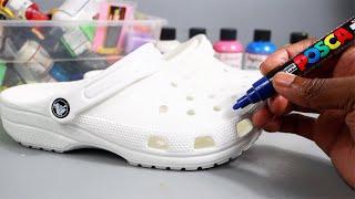 How To Customize Crocs With These EASY STEPS!  (SIMPLE)