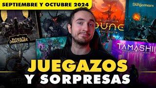 JUEGAZOS Y SORPRESAS SEPTIEMBRE y OCTUBRE 2024 | Últimas Partidas | Juegos de Mesa