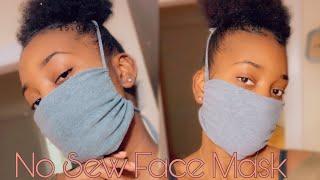 DIY FACE MASK | NO SEW | Upcycled T shirt | 5 Minutes