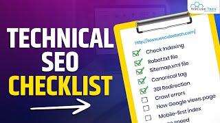 Technical SEO Checklist | All Steps of Technical SEO Explained | Technical SEO in Hindi