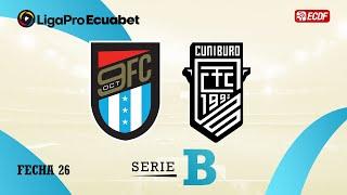 PARTIDO COMPLETO: 9 DE OCTUBRE FC VS CUNIBURO FC - LIGAPRO ECUABET 2024