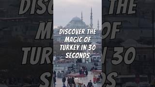 Hidden Gems of Turkey: Must-See Spots & Travel Tips 2024  #shorts