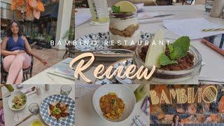 Bambino Restaurant Nairobi Honest Review: We had a 3 course meal at $20