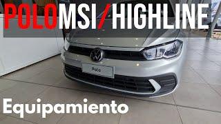 VW Polo MSI & Highline: qué trae cada uno y diferencias con el Track