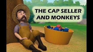 The Cap Seller & Monkey | English Moral Based Animated Story for Kids | WIK Entertainment Presents