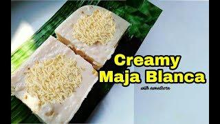 How to cook Maja Blanca (Pinoy Coconut Pudding)Creamy Maja Blanca | Jenlicious blog