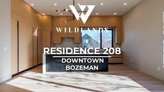 Wildlands Residence 208 | Downtown Bozeman Real Estate For Sale | Outlaw Realty