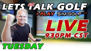 Lets Talk Sim GOLF! + Play on GSPro LIVE