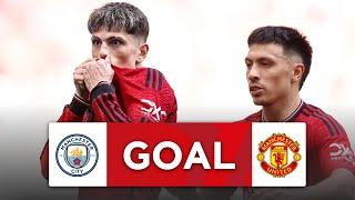 GOAL | Garnacho | Manchester City 0-1 Manchester United | Final | Emirates FA Cup 2023-24