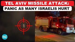 On Cam: Panic As Many Israelis Injured In Houthi Missile Attack On Tel Aviv; Huge IDF Failure?