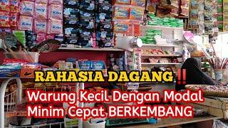 RAHASIA WARUNG SEMBAKO CEPAT BERKEMBANG HANYA DENGAN MODAL KECIL#warungsembako#ideusaha#idejualan