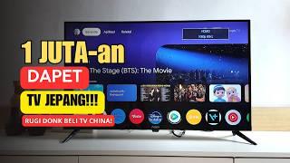 RUGI DONK BELI TV CHINA! SEJUTA-an UDAH DAPET TV JEPANG