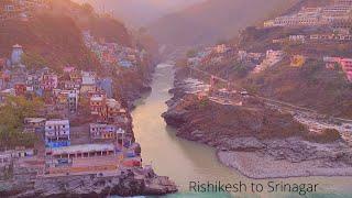 Rishikesh to Srinagar by road || TVS Jupiter || All Weather Road