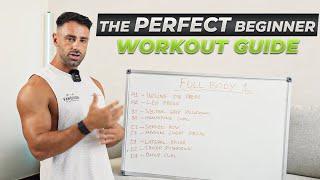 The PERFECT Beginner Workout Guide / Full Walkthrough to Build Muscle