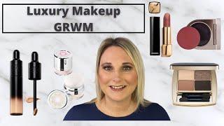 Luxury Makeup GRWM/KVD Good Apple Concealer/Estee Lauder Desert Dunes/Guerlain Meteorite Powder