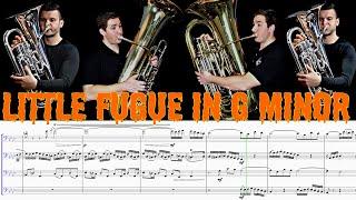 LEGENDARY Bach  LITTLE FUGUE IN G MINOR  Tuba + Euphonium