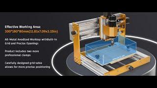 LUNYEE CNC Router Kit 3018 Ultra ( 3.0 ) installation and wiring instructions