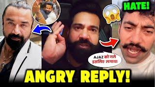 Ajaz Khan vs Rajveer Fitness ANGRY REPLY | Rajveer Sisodiya vs Ajaz Khan | Rajveer Meet Ajaz Khan