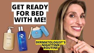 Get Ready for Bed with Me! Dermatologist's Nighttime Skincare Routine | Dr. Sam Ellis
