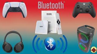 Cómo funciona Bluetooth de Mecool Km2 Plus Deluxe Configurar Conectar mandos parlantes inalámbricos