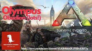 ARK Survival Evolved - Olympus - Obsidian (lots!)