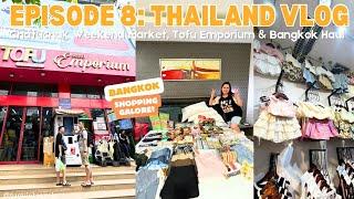 THAILAND VLOG: Chatuchak Weekend Market, Tofu Skin care & Bangkok Haul