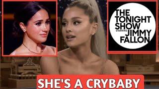 Ariana Grande Destroys Meghan Markle Live During The Tonight Show Interview Staring Jimmy Fallon