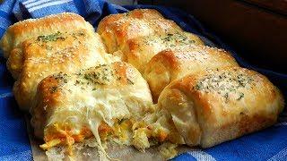 Chicken Cheese Dinner Rolls Delicious! | Ninik Becker