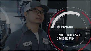 Opportunity Awaits: Quang Nguyen