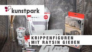 Krippenfiguren mit Raysin gießen - DIY Anleitung