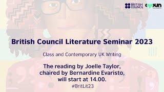 British Council Literature Seminar | Reading by Joelle Taylor