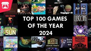 Itch.io's Top 100 Games of the Year 2024!