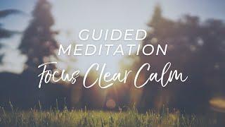 15-Minute Guided Meditation for Focus and Clarity