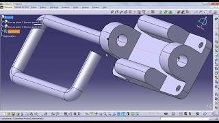 Product Serrure CATIA V5 ASSEMBLY DESIGN, Projet Serrure Assemblage CATIA V5