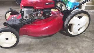 Toro 20016 Lawnmower (circa 2006) - Tuned up