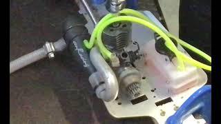 VX .18 Nitro Engine Bench Test (ex CEN Talon NX)