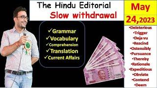 Slow withdrawal | Zero level से अंग्रेजी सीखें  | English for SSC,BANK,UPSC