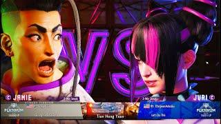 Efarjeon (Juri) vs Joey_FGC (Jamie) | SF6 Beta 2 Ranked 