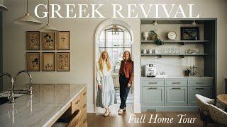 The Greek Revival Home Tour | A New Build with All the Charm of a Historic Home