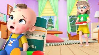 No No Medicine Is Not Candy!  | Safety Tips For Babies | NEW  Nursery Rhymes For Kids