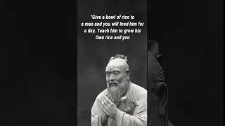 Confucius's Quotes which are better known in youth tonot to Regret in Old Age //  #shorts #short