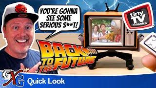 Basic Fun Tiny TV Classics - Back to the Future Retro Quick Look